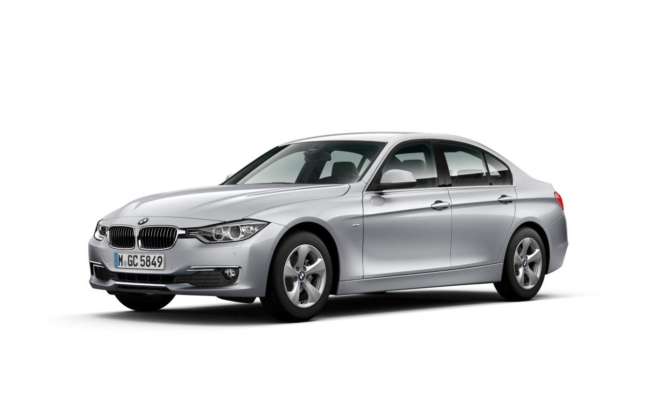 Exterior of 2012 BMW 320d EfficientDynamics Edition (F30), VIN WBA3E11000F295565