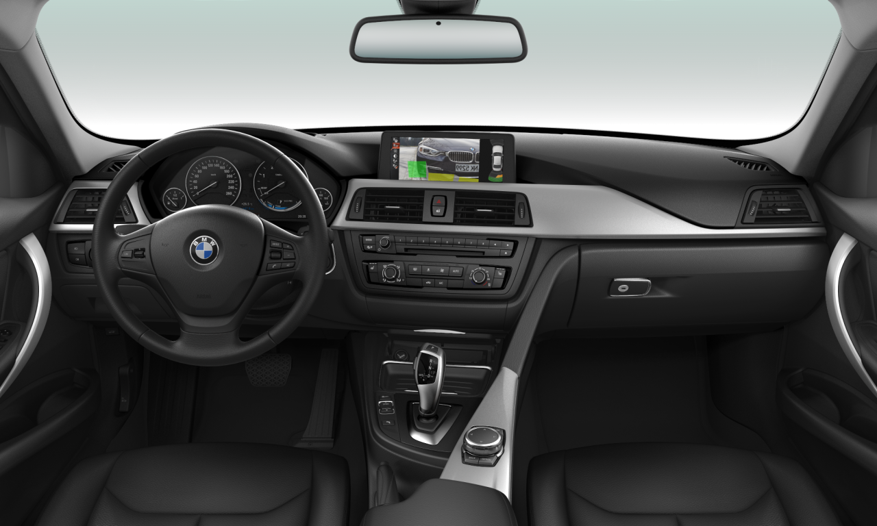 Interior of BMW 320d EfficientDynamics Edition (F30), VIN WBA3E1100FF948288