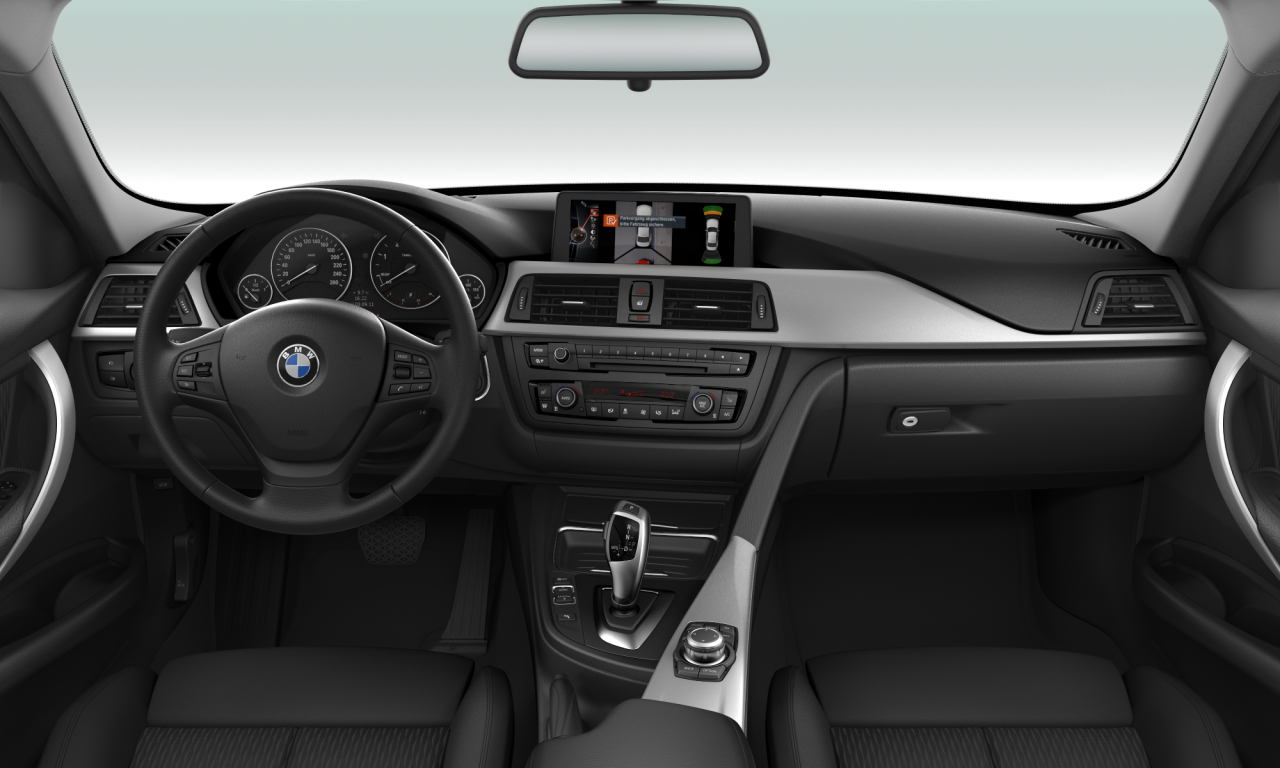 Interior of BMW 320d EfficientDynamics Edition (F30), VIN WBA3E11060J724818