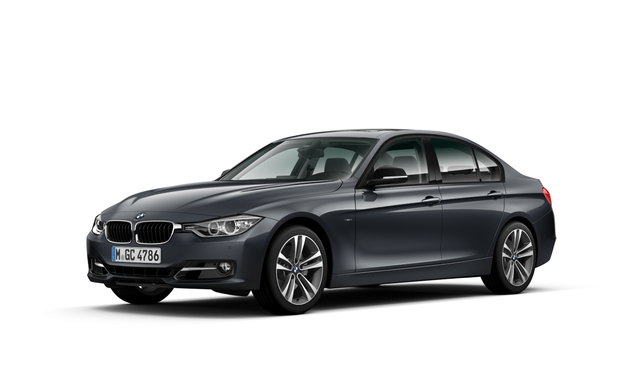 Exterior of BMW 330d (F30), VIN WBA3E510X0F573153