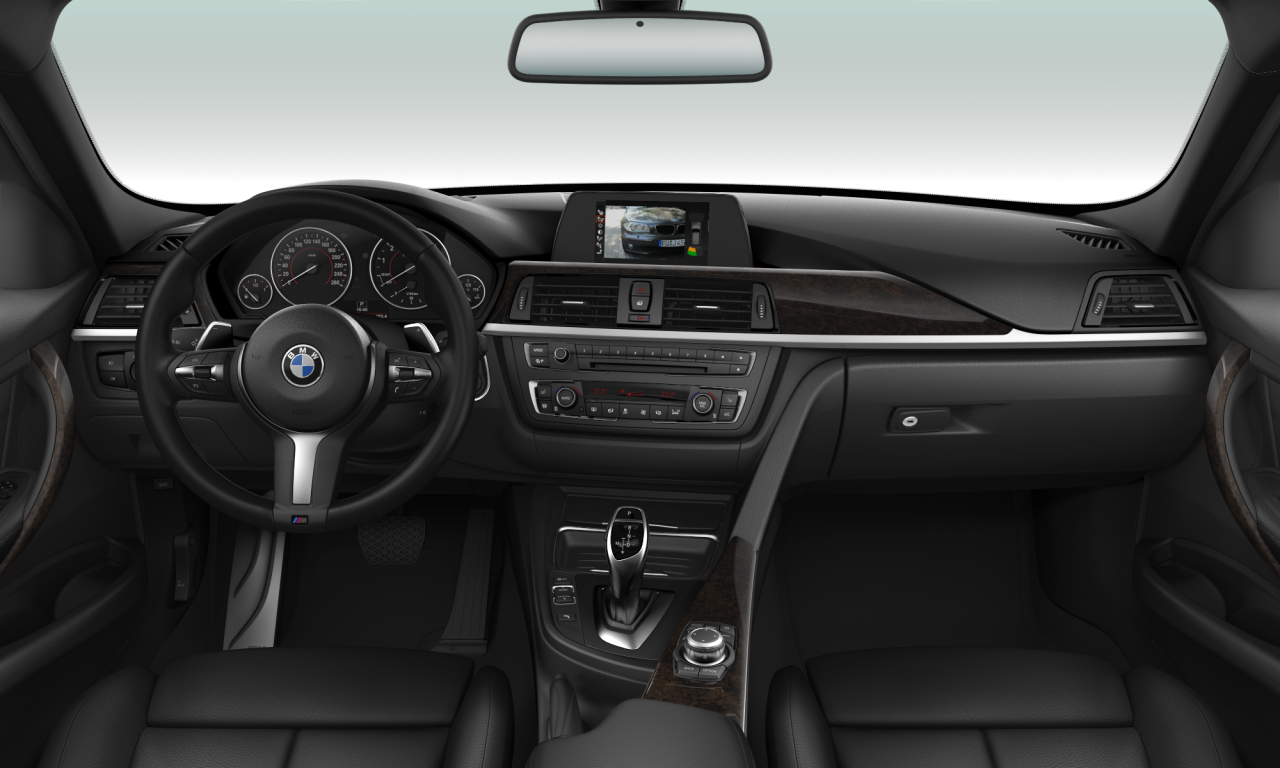 Interior of BMW 320i (F31), VIN WBA3G72070F185298