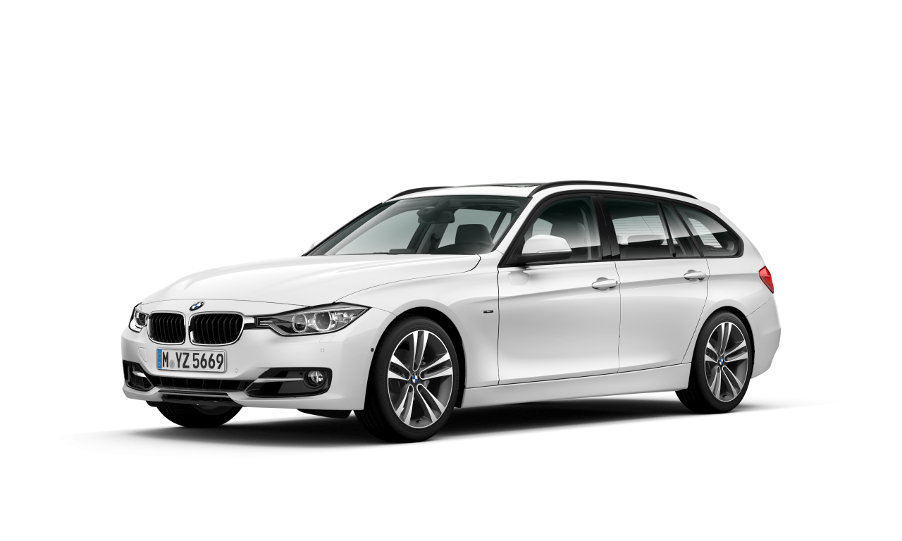 Exterior of BMW 320i (F31), VIN WBA3G72080KW10373