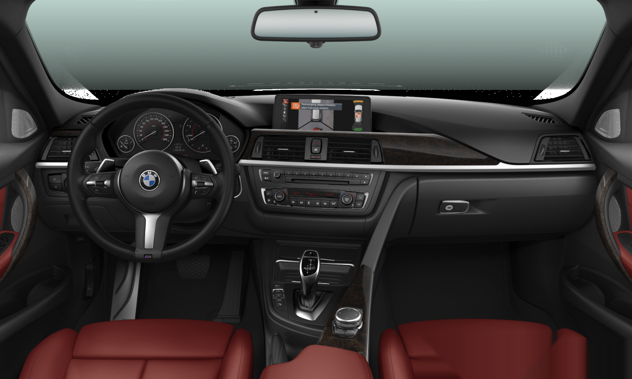 Interior of BMW 330d (F31), VIN WBA3L52000KE95853
