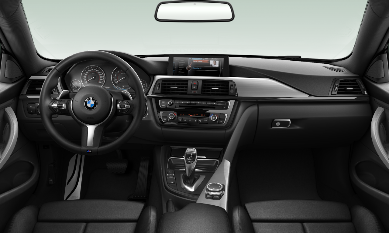 Interior of BMW 428i (F32), VIN WBA3N320X0K240218