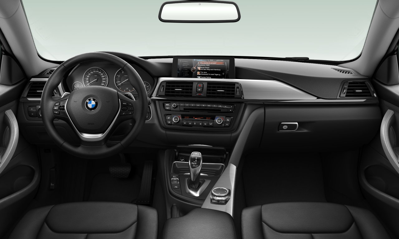 Interior of BMW 420d (F32), VIN WBA3P1104EF722618