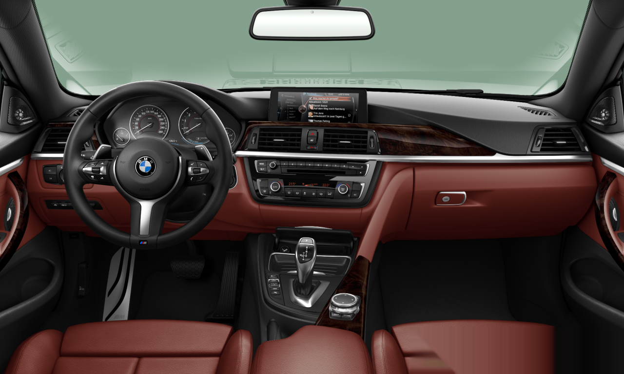 Interior of 2014 BMW 435i (F32), VIN WBA3R1102FK317814