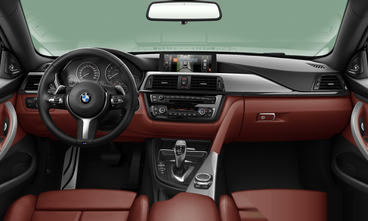 Interior of BMW 435i (F32), VIN WBA3R12000F728899