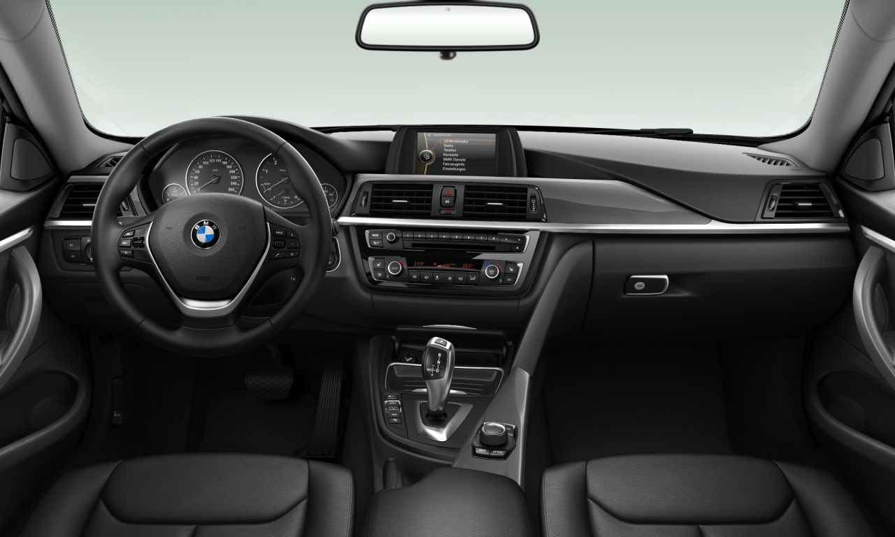 Interior of BMW 430d xDrive (F32), VIN WBA3S31020F730509