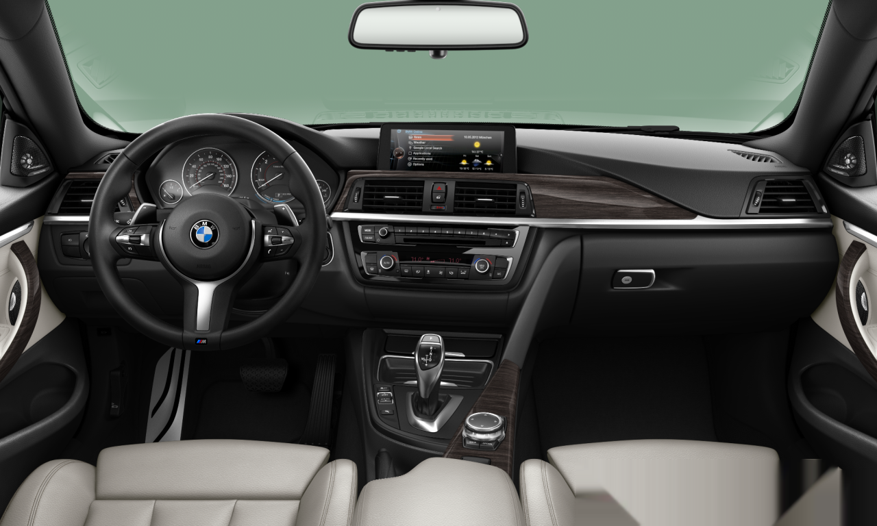 Interior of BMW 435i (F33), VIN WBA3T3C50F5A40720