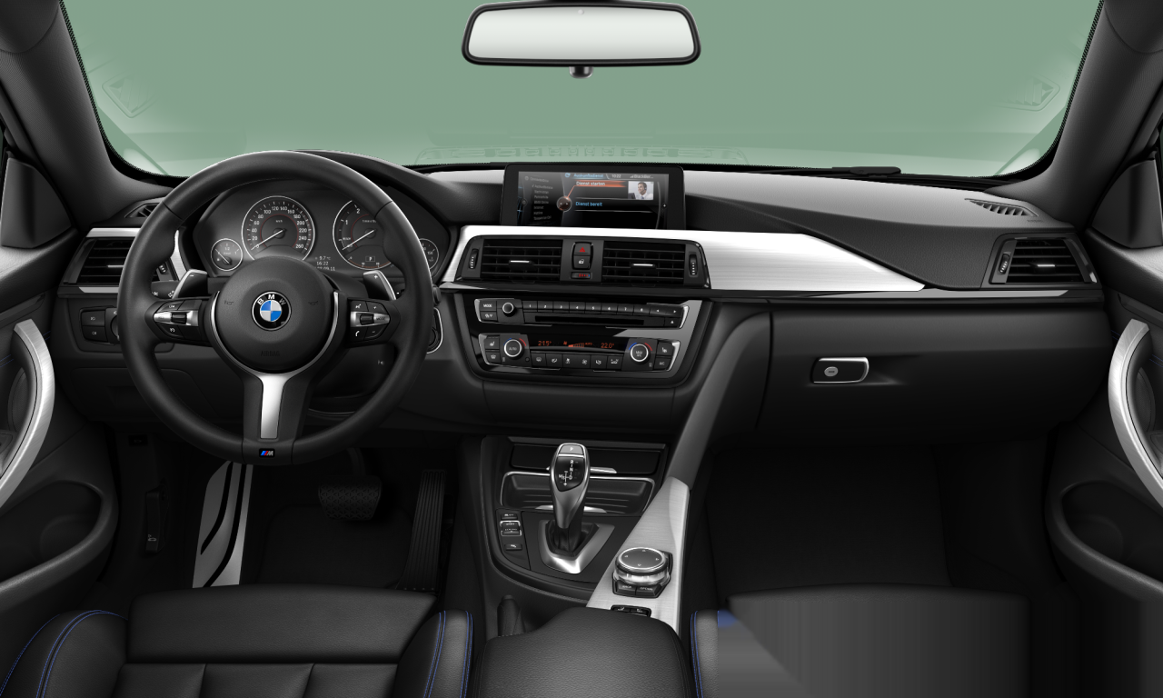 Interior of BMW 420d (F33), VIN WBA3U12030J849292