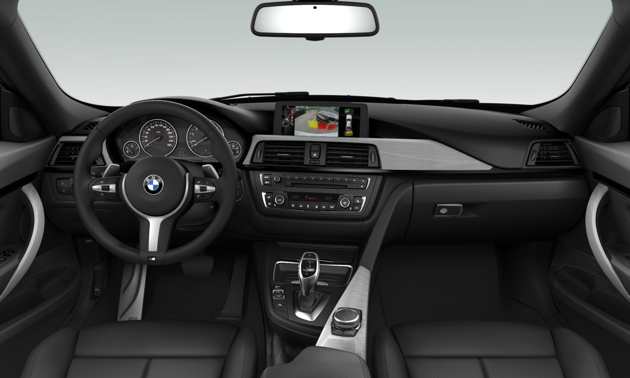 Interior of BMW 328i (F34), VIN WBA3X32000D444461
