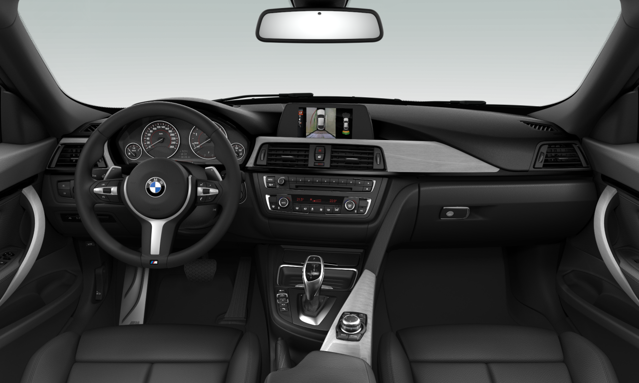 Interior of BMW 320d (F34), VIN WBA3Y32030D974680