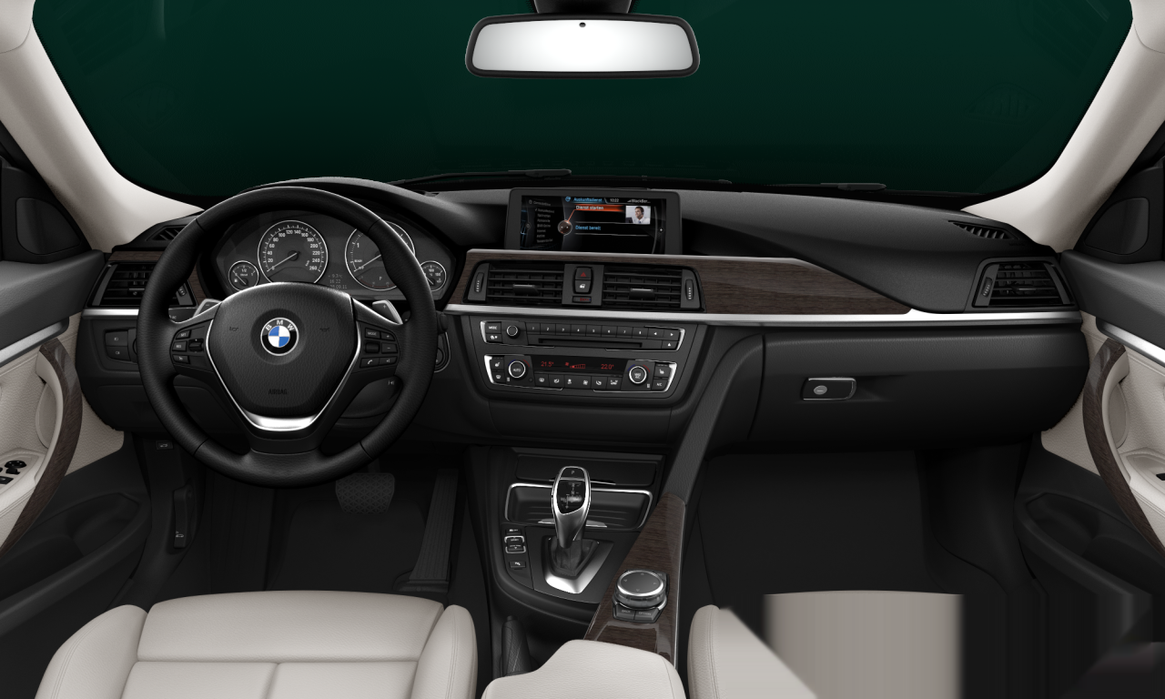 Interior of 2013 BMW 320d xDrive (F34), VIN WBA3Y51070D657773