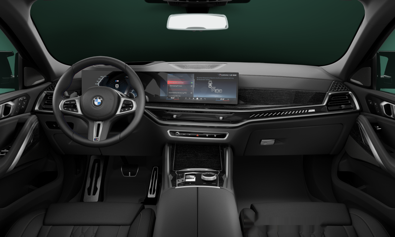 Interior of BMW X6 M60i xDrive (G06 (MUE)), VIN WBA41EX0409309691