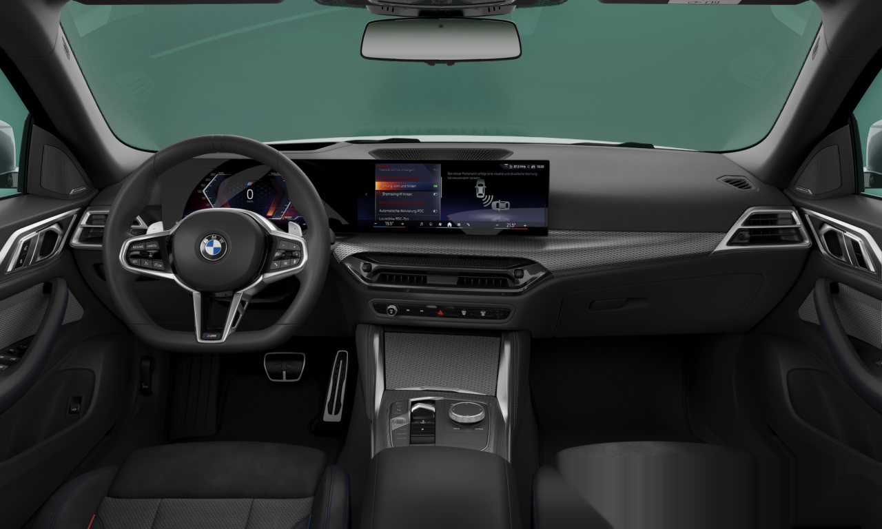 Interior of 2024 BMW 430i xDrive (G26 (MUE)), VIN WBA41HC010FU51974