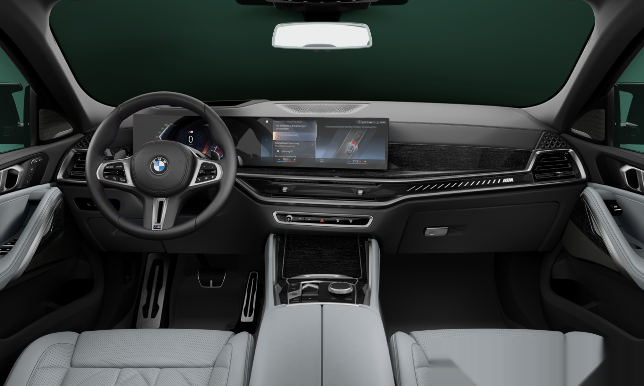 Interior of BMW X6 M60i xDrive (G06 (MUE)), VIN WBA42EX0909S14752