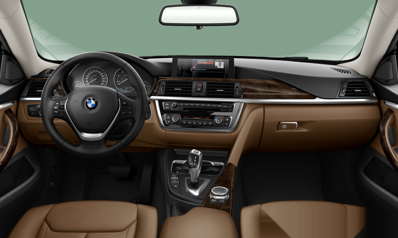 Interior of 2016 BMW 430d xDrive (F36), VIN WBA4C31010G577634