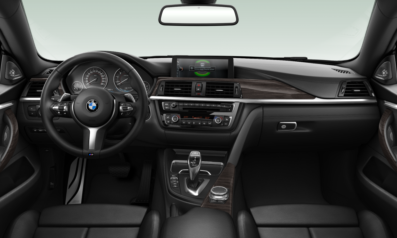 Interior of BMW 440i (F36), VIN WBA4E32090G387234