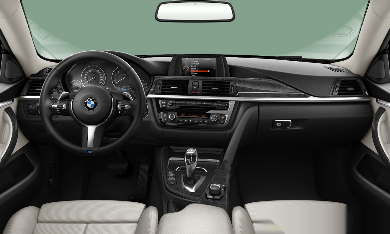 Interior of 2016 BMW 440i xDrive (F36), VIN WBA4E51000G187615