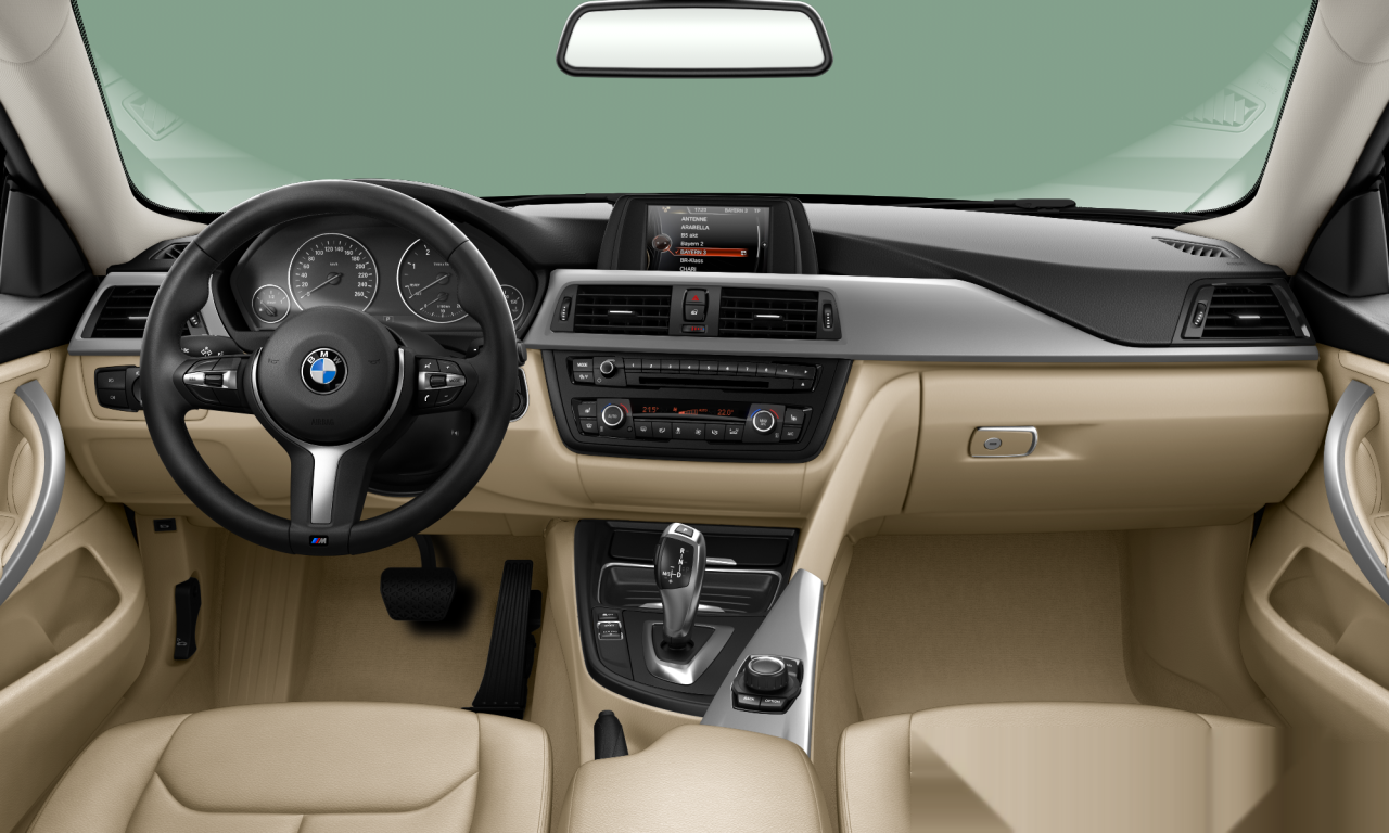 Interior of BMW 420d (F36), VIN WBA4E9101FG284029