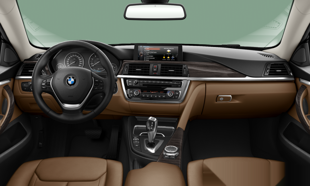 Interior of 2015 BMW 420d (F36), VIN WBA4E9103GG289928