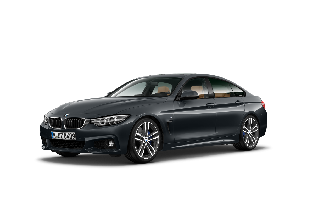 Exterior of BMW 430i (F36 (MUE)), VIN WBA4H72010BE54990