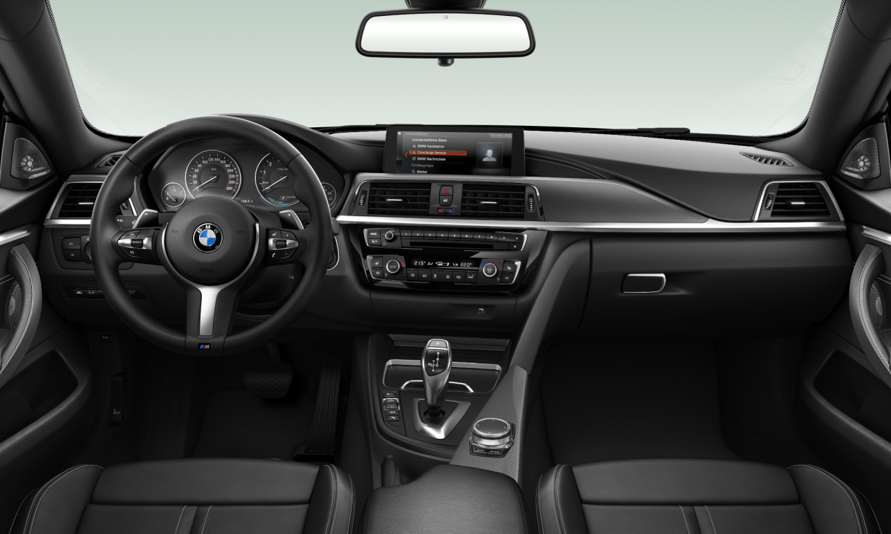 Interior of BMW 440i xDrive (F36 (MUE)), VIN WBA4J71080CE94497