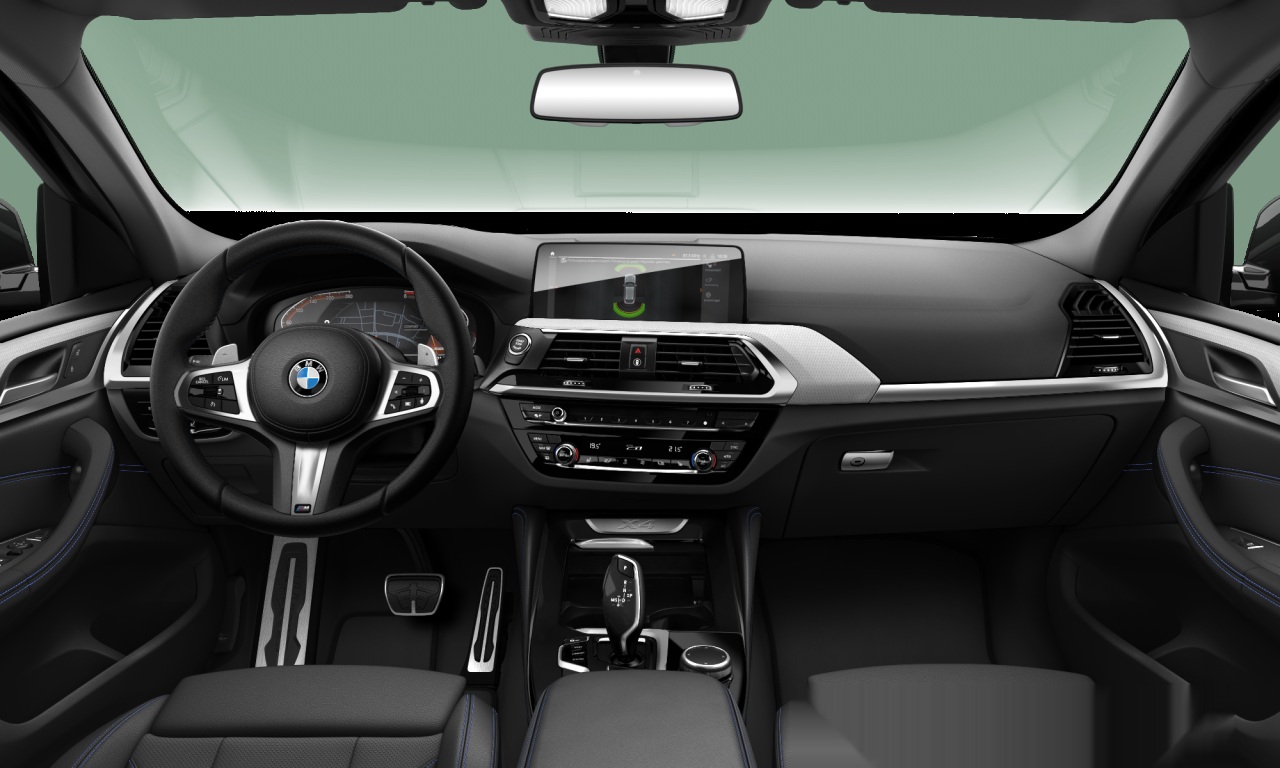 Interior of BMW X4 xDrive20d (G02), VIN WBA4M910009E47917