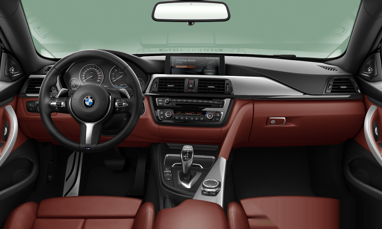 Interior of BMW 420i (F32), VIN WBA4N32090K541874