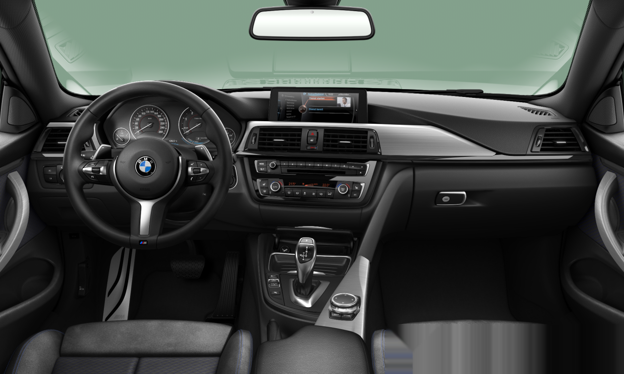 Interior of BMW 420d (F32), VIN WBA4P71050K312322