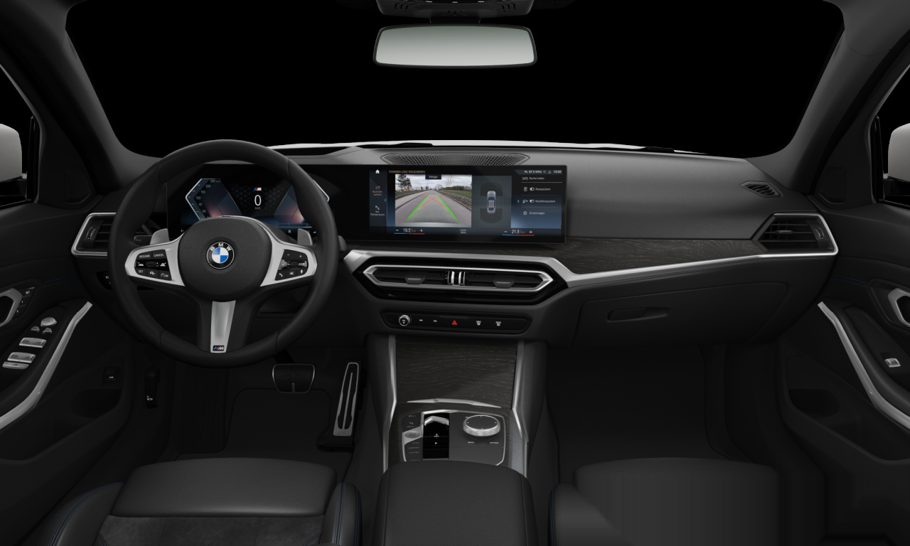 Interior of BMW 320i (G20 (MUE)), VIN WBA50FF0808D74602