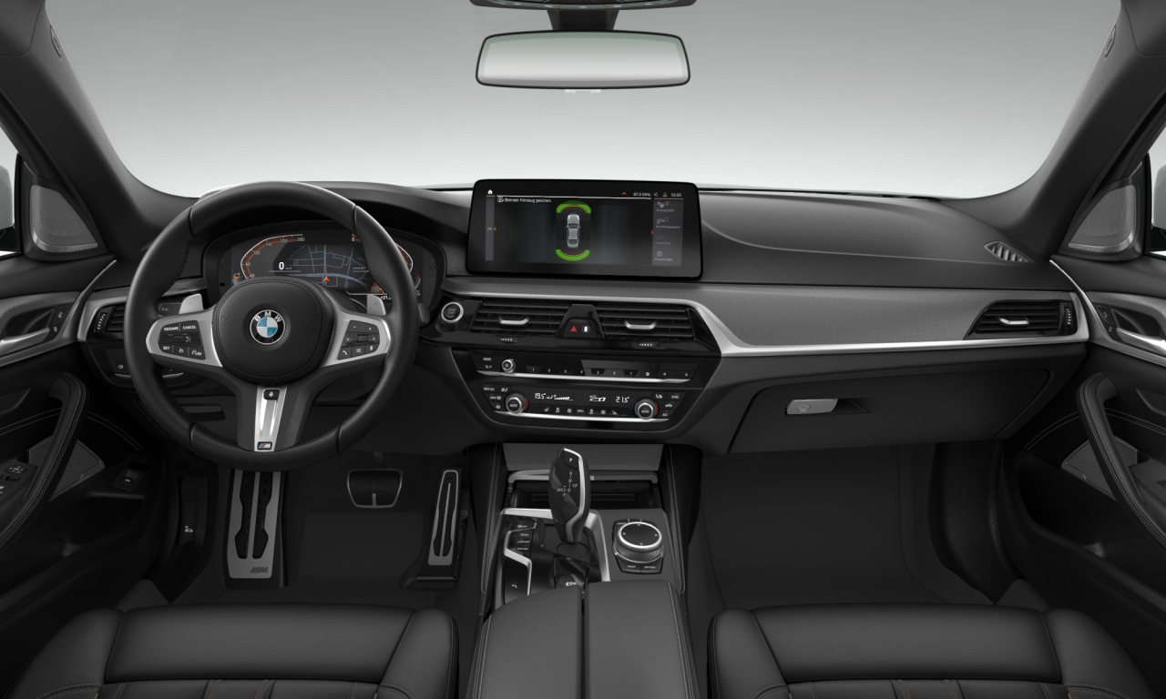 Interior of BMW 520d xDrive (G30 (MUE)), VIN WBA51BL030CF99596