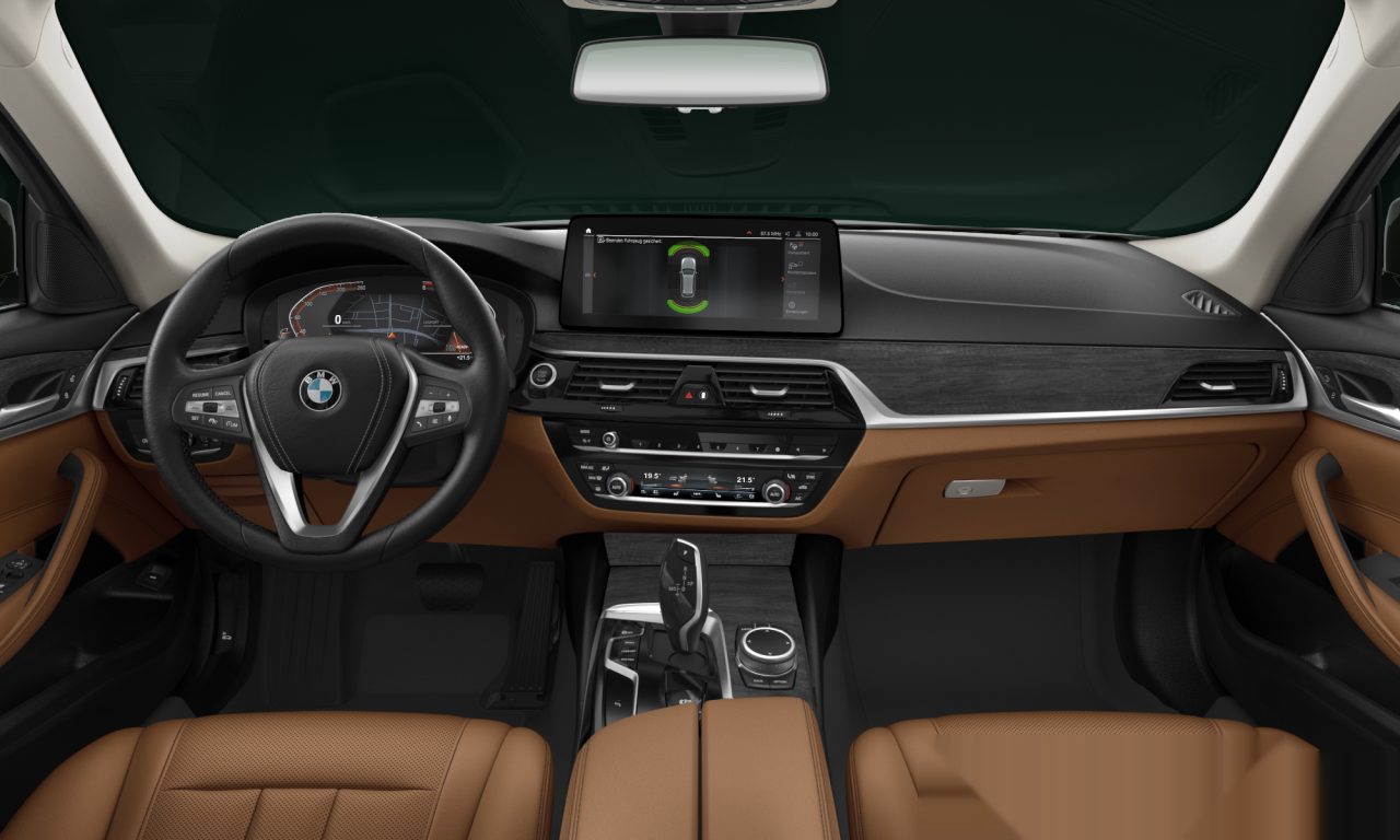 Interior of BMW 520d xDrive (G31 (MUE)), VIN WBA51BN000CJ77716