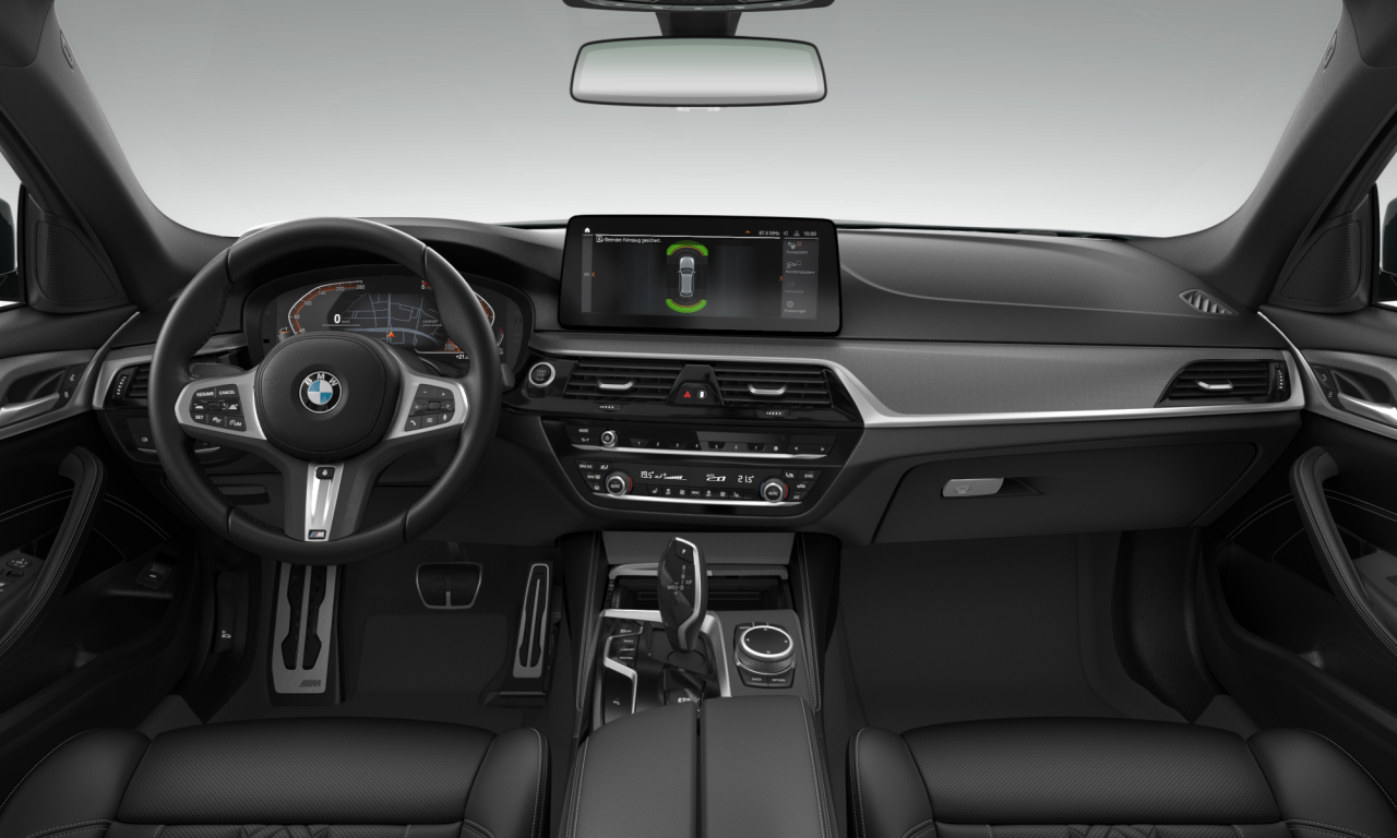 Interior of BMW 520d xDrive (G31 (MUE)), VIN WBA51BN07PCL20297