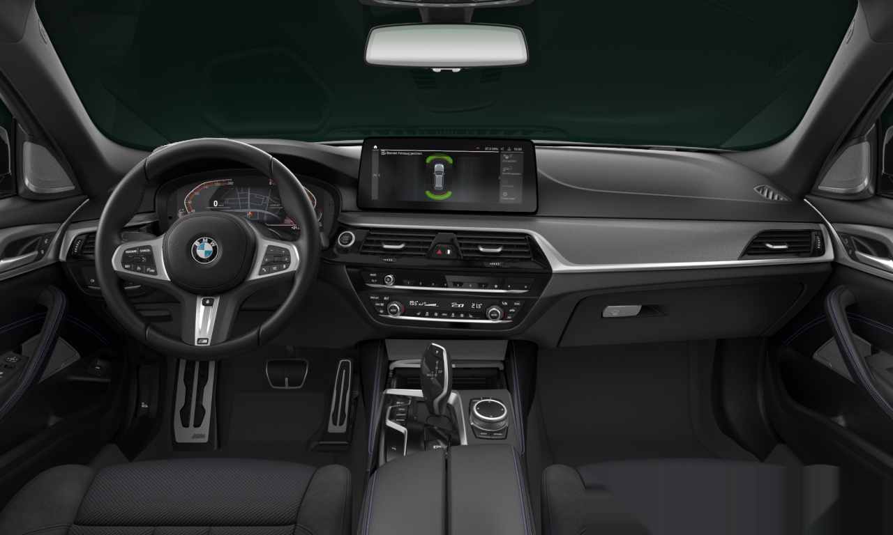 Interior of BMW 520d xDrive (G31 (MUE)), VIN WBA51BN0XMCH46676