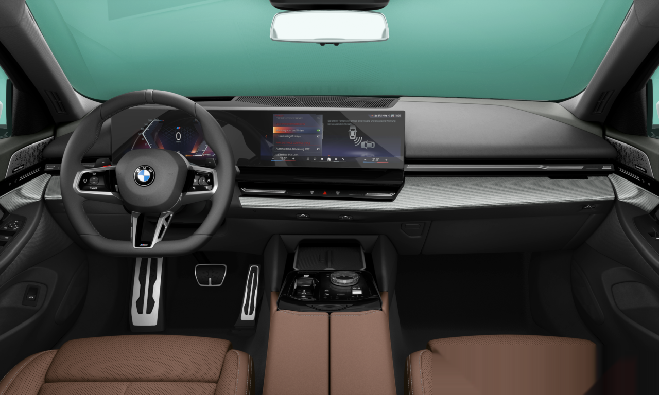 Interior of BMW 530i xDrive (G60), VIN WBA51FJ03RCR99162