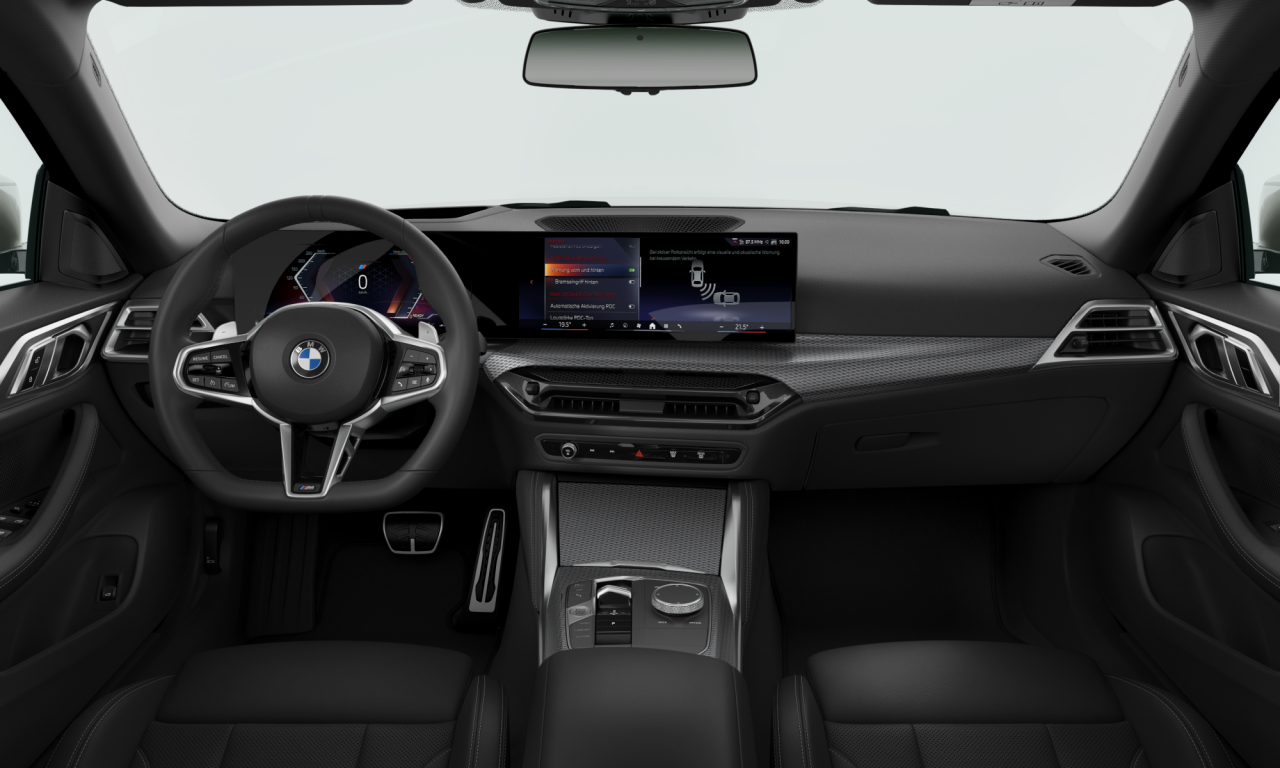 Interior of BMW 420d xDrive (G26 (MUE)), VIN WBA51FR020FT84804