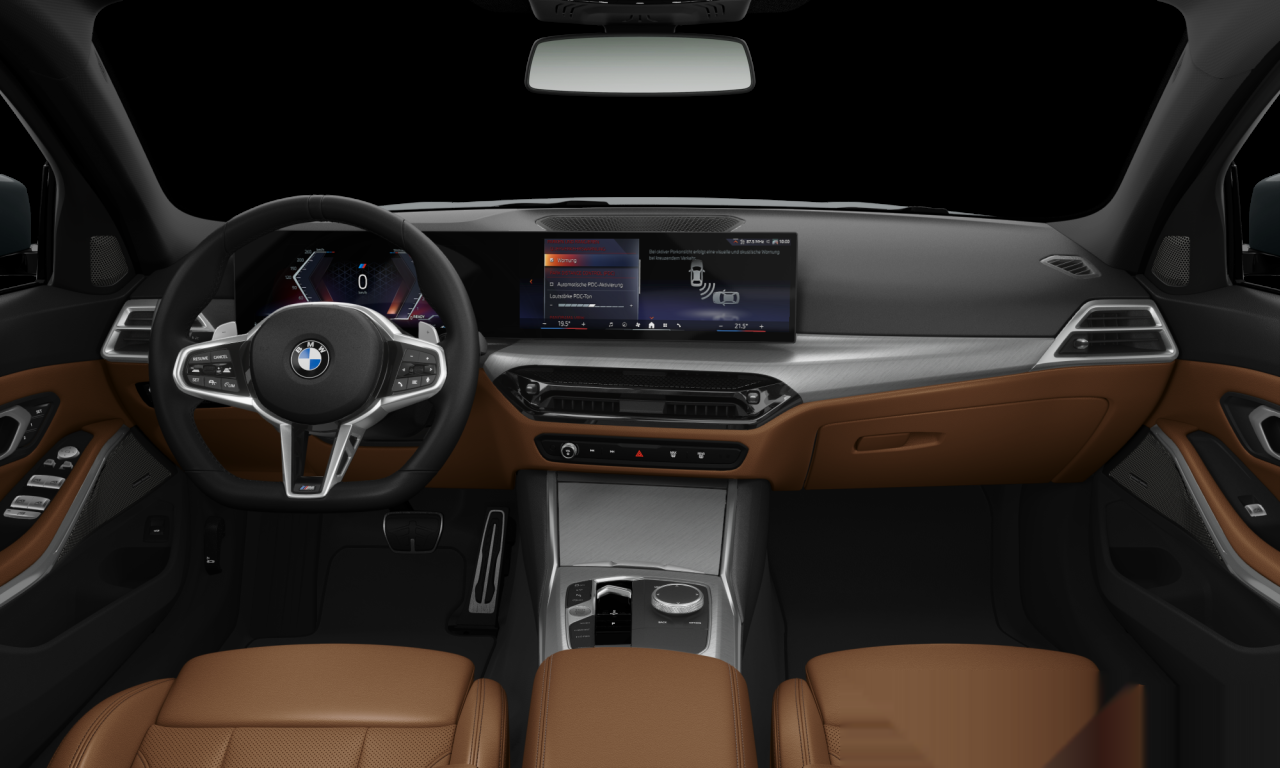 Interior of BMW 320i (G20 (MUE)), VIN WBA51FS03TFW72832