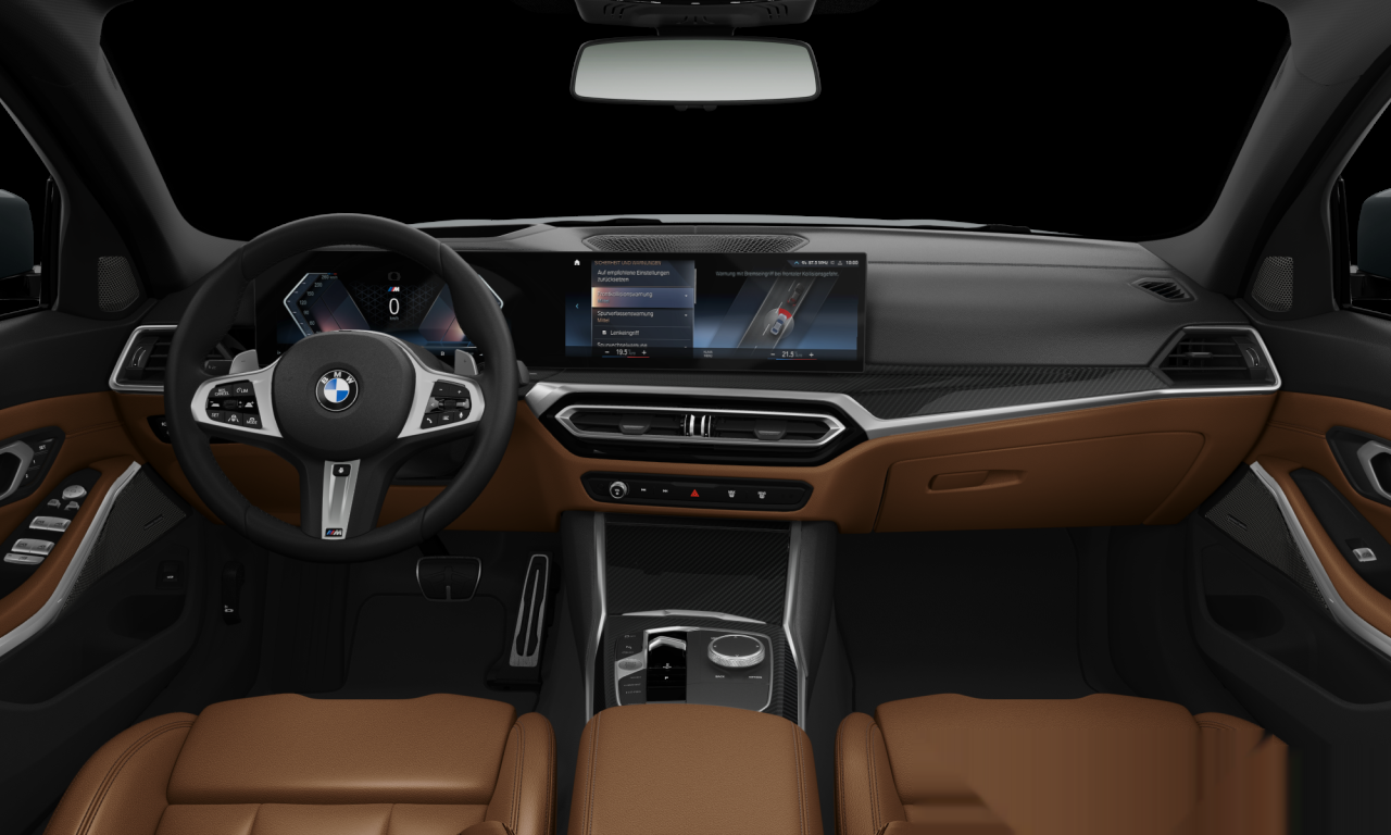 Interior of BMW 320i (G20 (MUE)), VIN WBA51FS06RFR64712