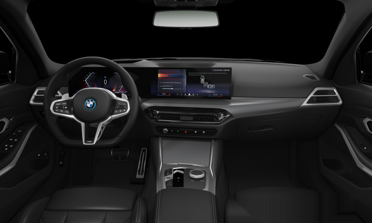 Interior of BMW 330e xDrive (G21 (MUE)), VIN WBA51GL060FV33990