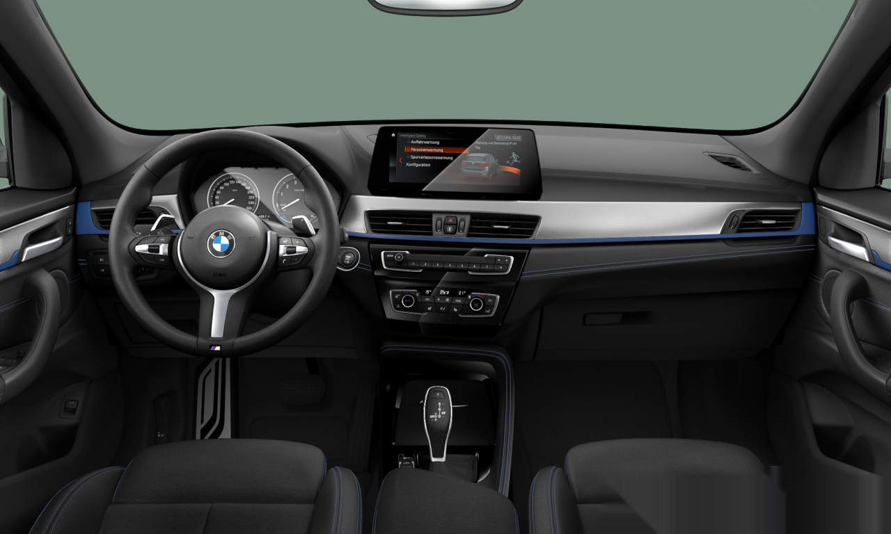 Interior of BMW X1 xDrive25i (F48 (MUE)), VIN WBA52AB0705R74464