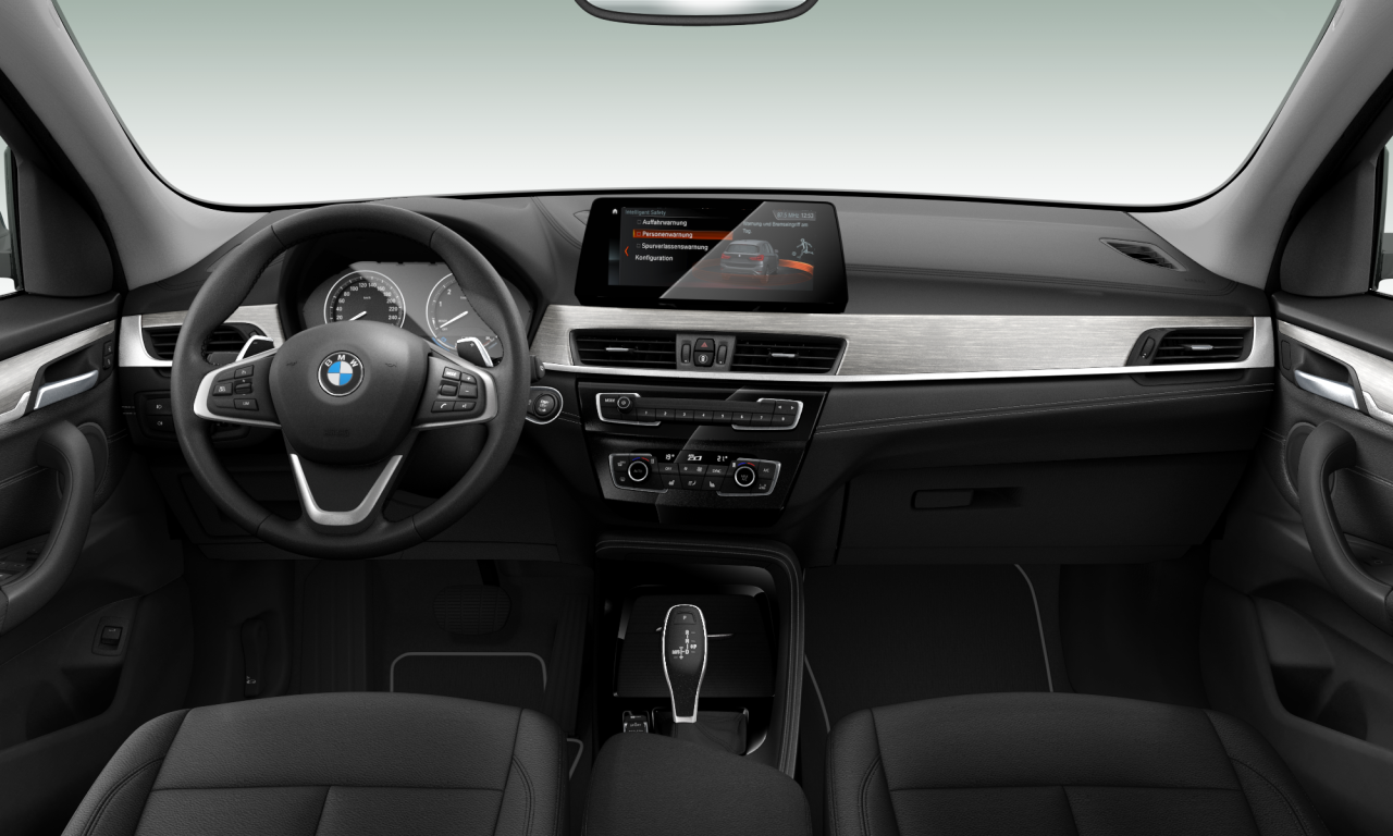 Interior of BMW X1 xDrive25i (F48 (MUE)), VIN WBA52AB0905U32377