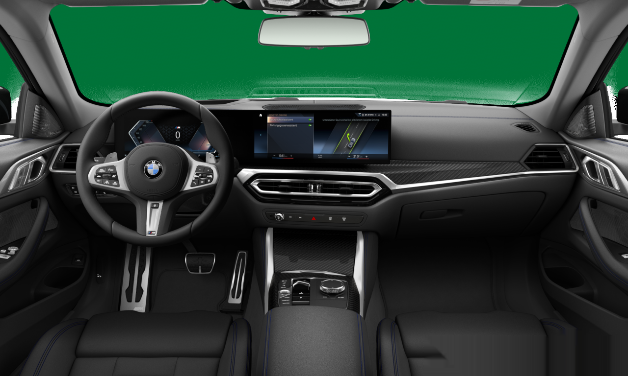 Interior of BMW 430i (G22), VIN WBA52AP000CN20626