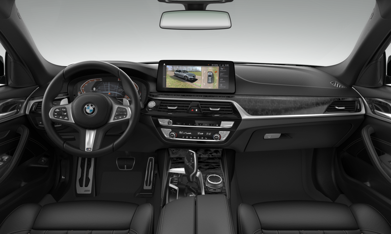 Interior of BMW 520d xDrive (G31 (MUE)), VIN WBA52BN060CF81247
