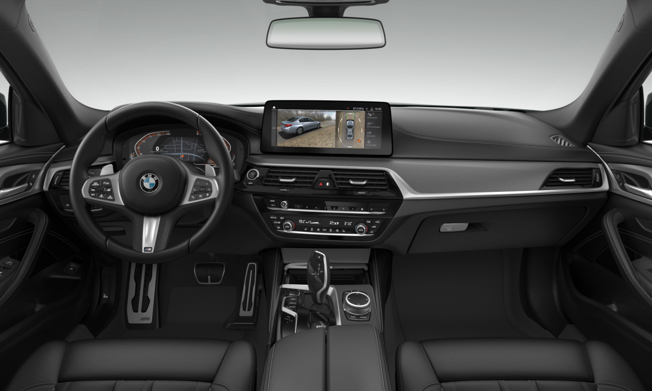 Interior of BMW 530d (G30 (MUE)), VIN WBA52DC020CN58009