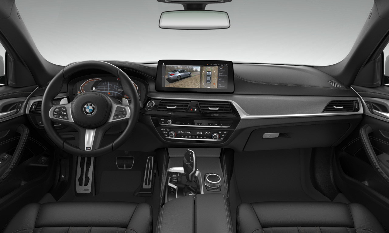 Interior of BMW 530d (G30 (MUE)), VIN WBA52DC080CH99513