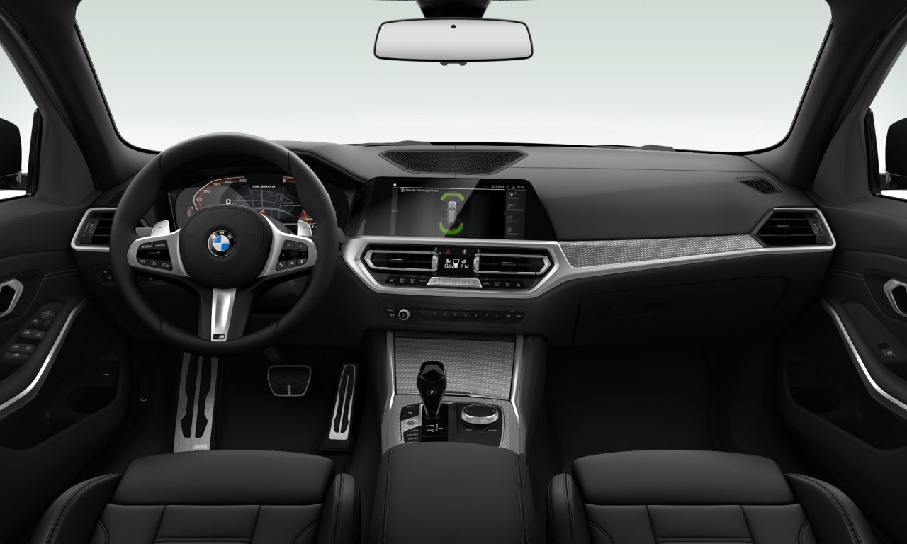Interior of BMW M340d xDrive (G21), VIN WBA52DZ050FL92655