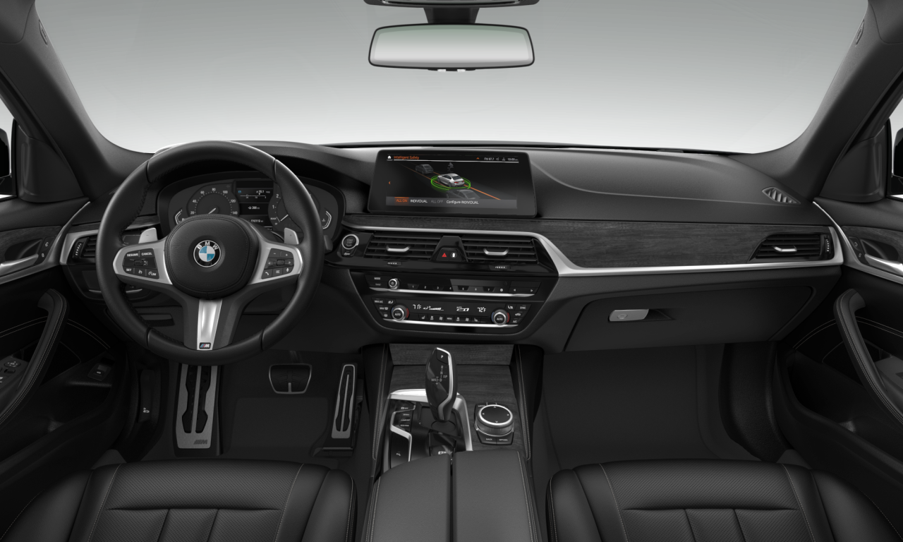 Interior of BMW 530i (G30 (MUE)), VIN WBA53BH0XNCJ32411