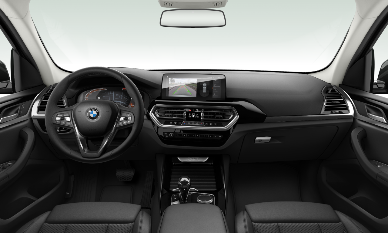 Interior of BMW X3 sDrive18d (G01 (MUE)), VIN WBA55BZ030N211098