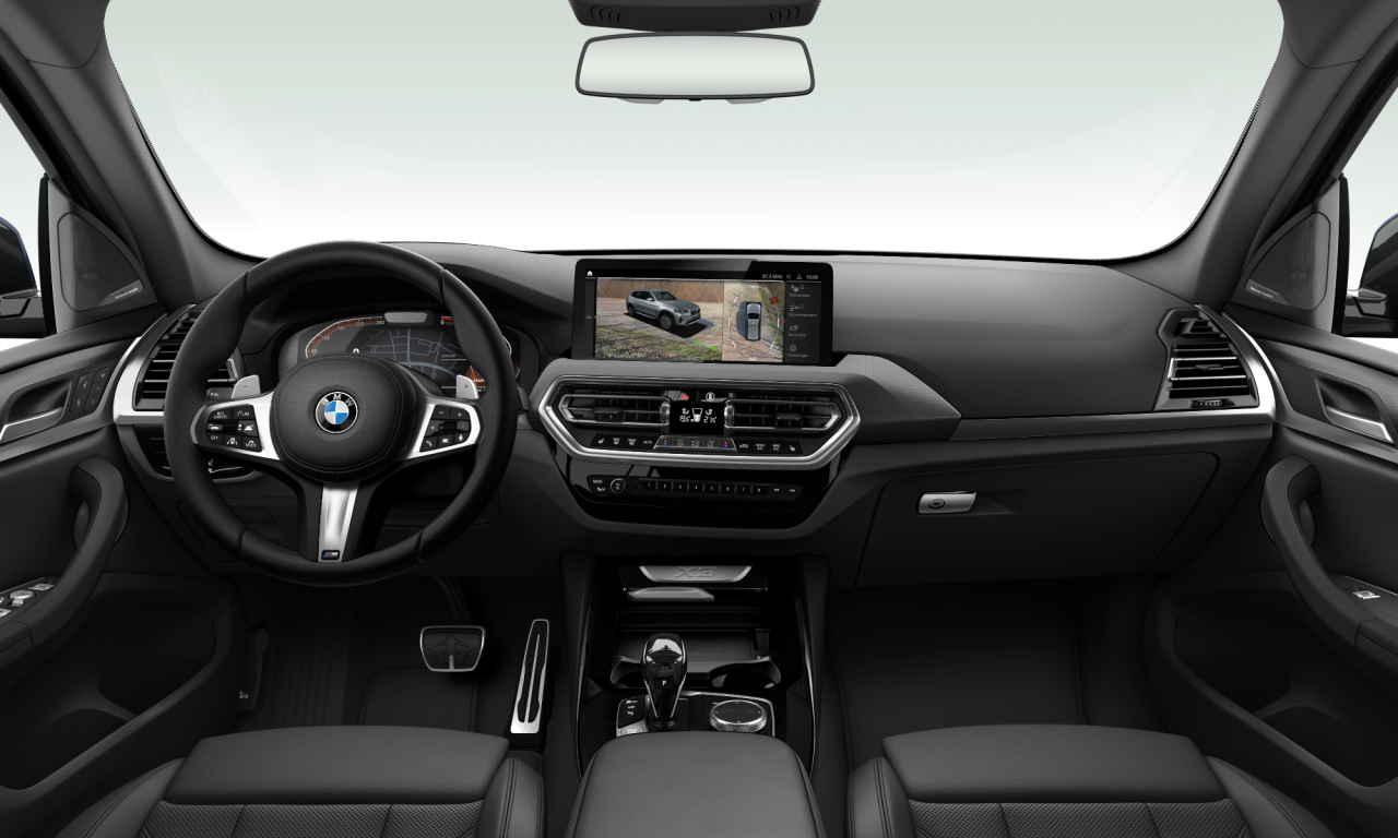 Interior of BMW X3 sDrive18d (G01 (MUE)), VIN WBA55BZ090N248916
